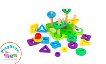 Encaje con dificultad de Sapito con playgrow