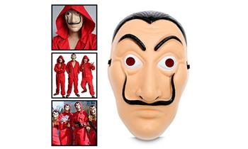 Mascara La Casa de Papel ¡Con delivery de 24 a 48hrs!