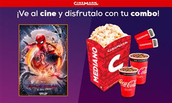 Cinemark 2 Entradas combo mediano o grande segun elijas (Muestra desde tu celular)