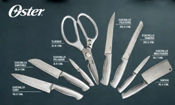 Colección de 8 piezas especializadas marca OSTER