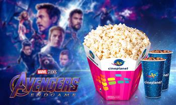 Combo Cineplanet cancha gigante recargable 2 gaseosas chicas