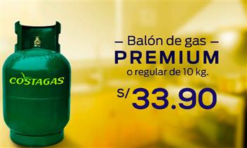 Balon de gas premium o regular de 10 kg Incluye delivery