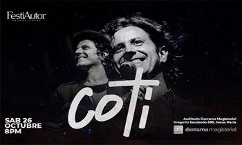 entrada en zona Cultural para concierto de COTI EN LIMA