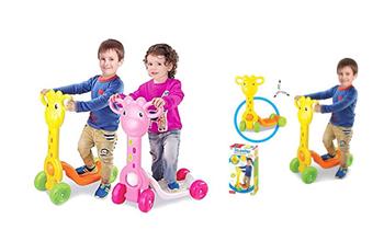 Scooter de jirafa colores a elegir delivery