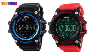 SmartWatch SKMEI 1227 acuatico antigolpes podometro contometro de calorias y mas