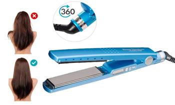Plancha Cabello Alisador Digital Nano Titanium Pro 233°C