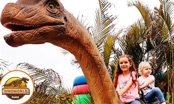 Full day en DinoWorld all you can eat de pollo a la brasa y mas segun elijas