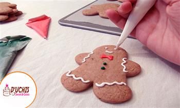 Docena de galletas de jengibre para decorar en casa
