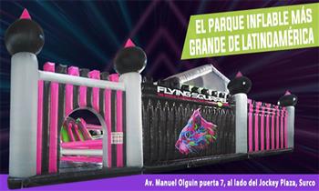 Entrada par niño o adulto para el Parque de Inflables mas grande de Sudamerica
