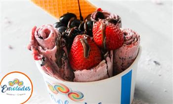 02 helados fritos XTREMO en vasito regular y mas