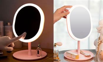 1 Espejo tactil con luces LED - Oval ¡Delivery incluido!