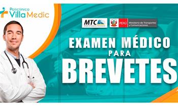 Examen Medico para Brevete SAN JUAN DE MIRAFLORES Nuevo Revalidar Duplicar y MAS