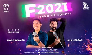 entrada al show ¡F por este 2021! Stand Up Comedy - 9 de diciembre