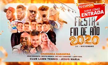 Entrada VIP o Platinium a Fiesta de fin de Año 2020 en el Lawn Tenis
