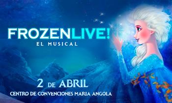 Entrada para FROZEN LIVE funcion del 02 03 04 05 de Abril CC Maria Angola