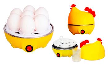 Gallinita hervidor cocedor de huevos duros al vapor electrico delivery