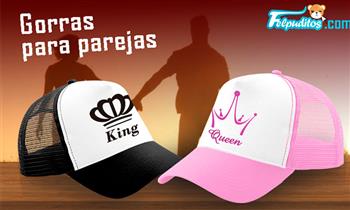 Gorra personalizada para parejas con Felpuditos