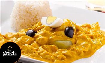 Menu Marino y Criollo con entrada fondo y bebida para el almuerzo o cena para dos