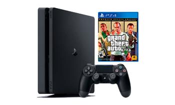 Consola Ps4 Slim 1TB GTA 5 Español Delivery ¡Entrega en 48 hrs!