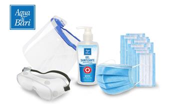 Kit personal Mascarilla protector facial lentes gel 237ml ¡Incluye delivery!
