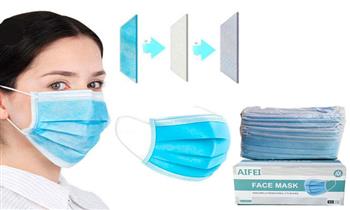 500 unidades 10 cajas de mascarillas de 3 pliegues con ajuste nasal ¡Incluye delivery!