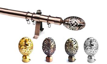 Barra metalica con diseño para cortina extensible de 15m a 3m ¡Con delivery en 24hrs!