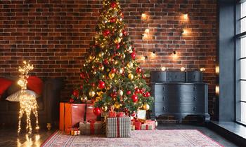 Navidad Reno con luces decorativo ¡Incluye delivery!