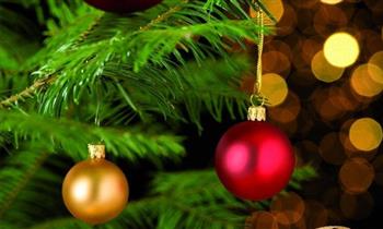 Bolas Navideñas Decorativas 3 Diseños x 12 und en tubo ¡Elige color! ¡Entrega en 24hrs!