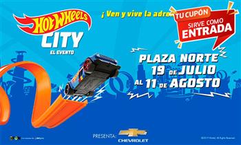 Entrada para el evento Hot Wheells City por primera vez en Lima