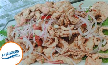 Fuente Familiar chicharron o jalea de pescado con opcion a delivery