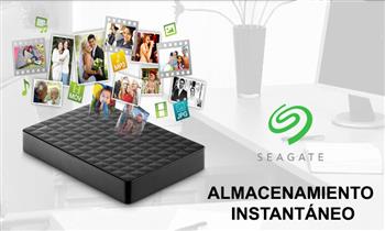 Disco Duro Externo Seagate 2TB -Negro ¡Incluye Delivery!