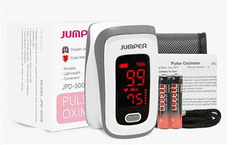 Pulsioximetro electronico medidor de oxigeno cardiaco marca Jumper ¡Incluye delivery!