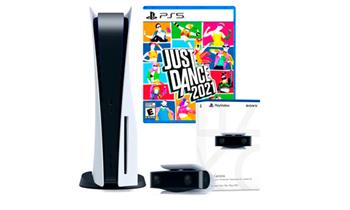 Consola Playstation 5 con lector de discos Ps5 Just Dance 2021 Camara Delivery