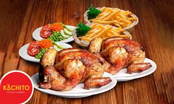 Combo familiar 2 pollo a la brasa 2 papas fritas familiares 2 ensaladas
