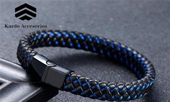 Pulsera de Cuero Para Hombre en Kardo Accesorios