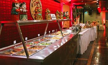 Almuerzo o cena Buffet Internacional gaseosa en Kuo Wha Restaurant Oriental
