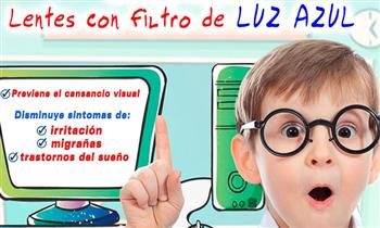 Monturas mas Lunas con filtro luz Azul protector estuche