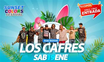 Entrada Preferencial o VIP para concierto de Los Cafres