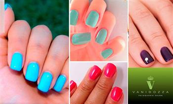 Manicure con esmalte en gel 1 art en 1 uña