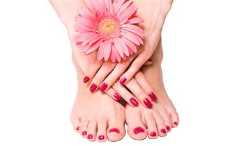 Manicure y pedicure exfoliacion de pies