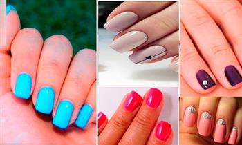 Manicure completa con diseño en Valentina Nails & Desing