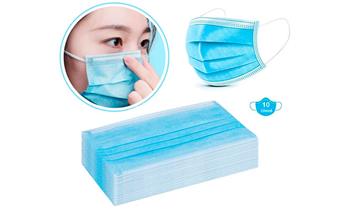 100 Mascarillas de 3 Pliegues importadas Incluye Delivery!