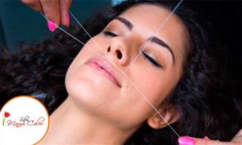 Depilacion facial hindu manicure