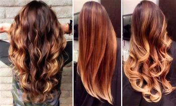 Mechas balayage corte ondas y mas