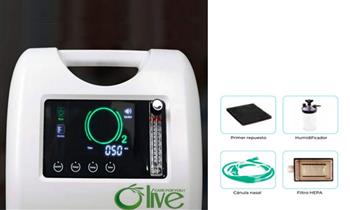 Concentrador oxigeno de 10 litros OLIVE ENTREGA INMEDIATA
