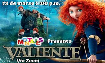 ¡Para los peques! Acceso a funcion teatral Valiente via Zoom