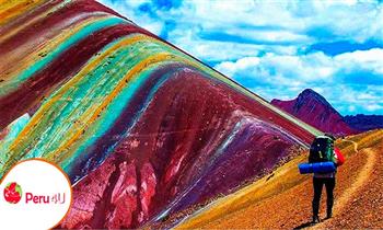 Full day a montaña de colores con trekking box lunch guia y mas con Peru 4U