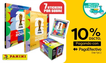 PREVENTA: Álbum + paquetón Panini FIFA Mundial 2026 - DELIVERY GRATIS (Asegura tu pedido)