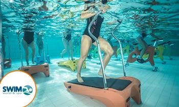 48 o 12 sesiones de fitness acuatico (Ejercicios dentro del agua) con Swim World & Spa