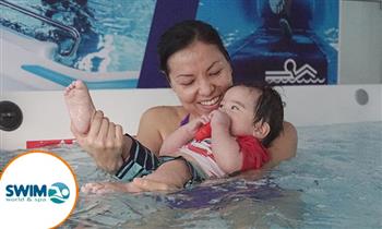 4 8 o 12 sesiones de natacion para bebes en Swim World & Spa